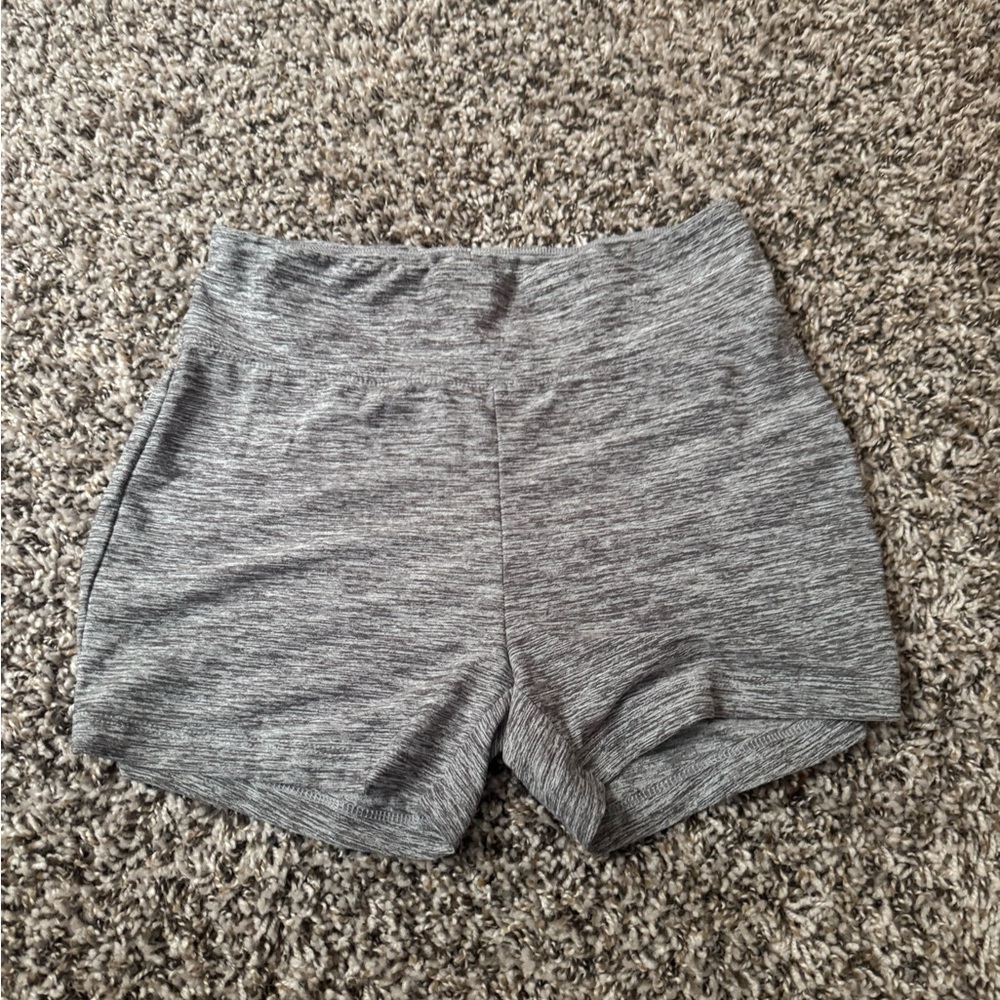 No Boundaries Heather Gray Athletic Shorts